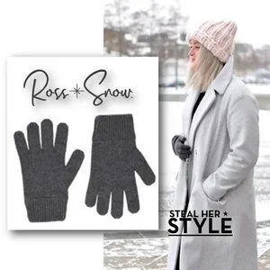 Ross & Snow | Accessories | 0 Cashmere Gloves New | Poshmark display picture 3